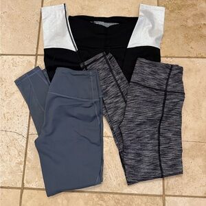 Bundle of 3 knockout leggings